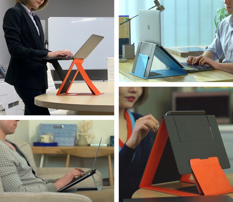 MOFT Z Invisible Sit-Stand Desk is Perfect for Small Home Offices