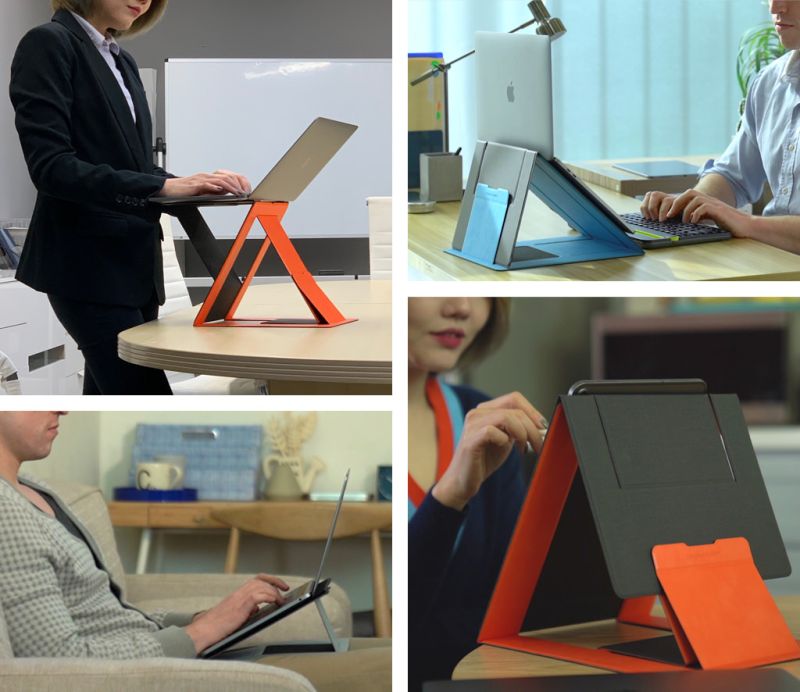 Moft Z Invisible Sit Stand Desk Is Perfect For Small Home Offices