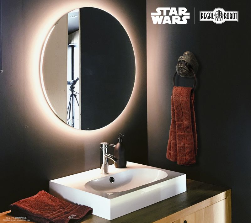 Regal Robot Creates Star Wars Inspired Jabba’s Dais Gargoyle Towel Ring